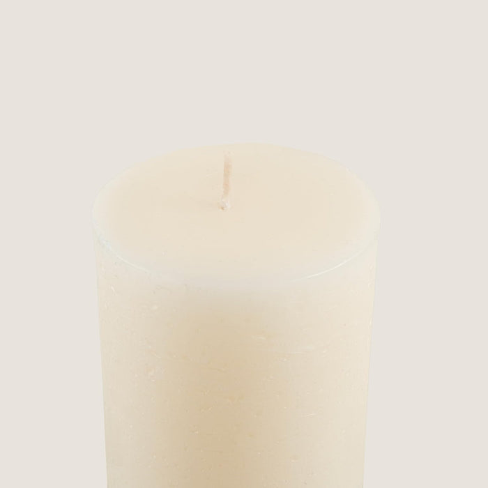 Glacier Pillar Candle 2.75x3.94 inch Ecru