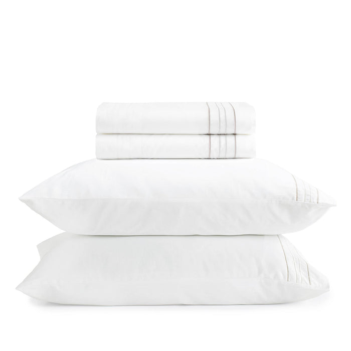 Celina Queen Sheet Set 60x80 inch Ecru