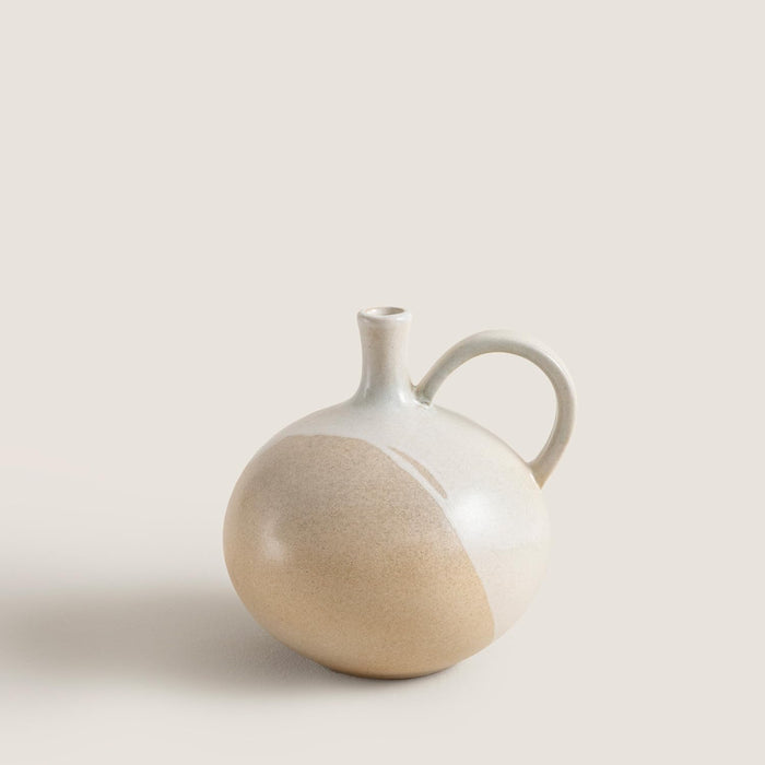 Terry Vase 8x7x7 inch Beige