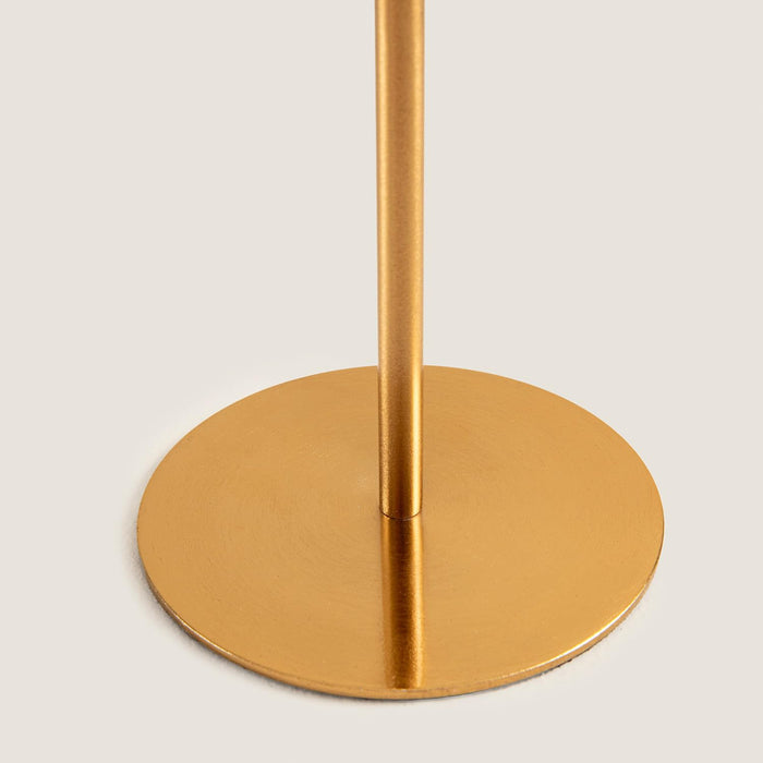 Xepro Gold Taper Candle Stick Holder Medium Size