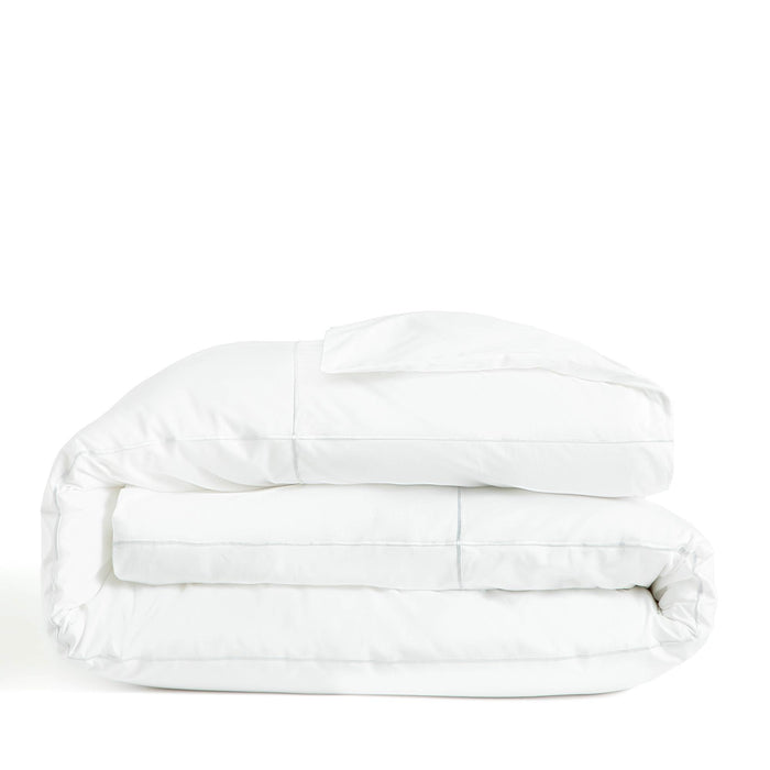 Falicia Cal King Duvet Cover 106x92 inch White