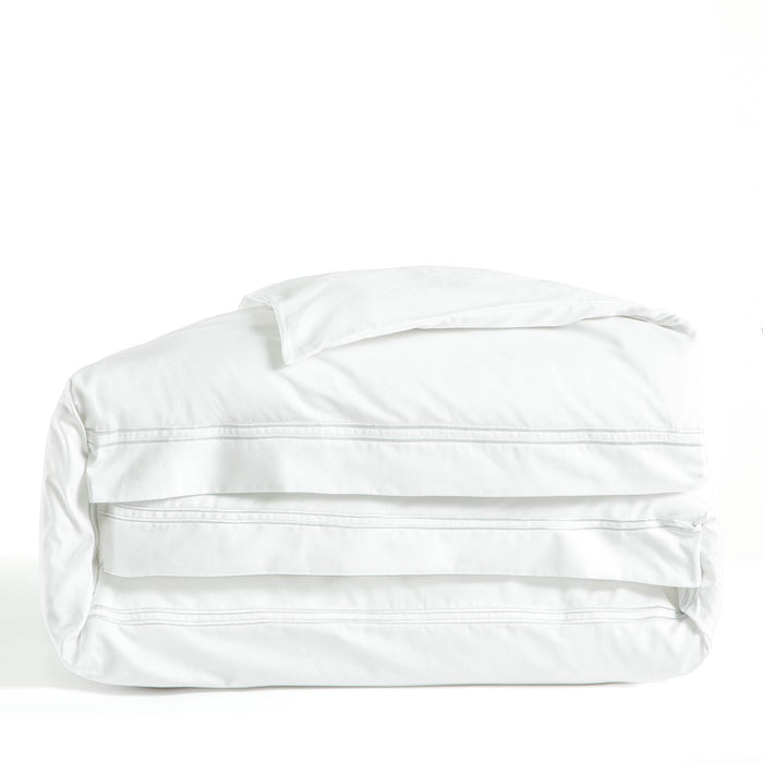 Glad Duvet Cover Set 90x92 inch White