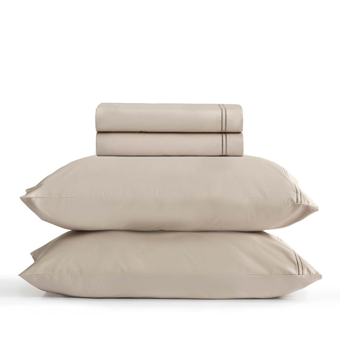 Glad King Sheet Set 72x84 inch Stone / Beige