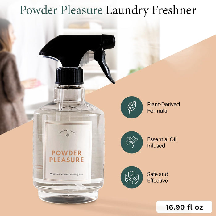 Freshener Fabric Spray 16.9 oz Powder Pleasure