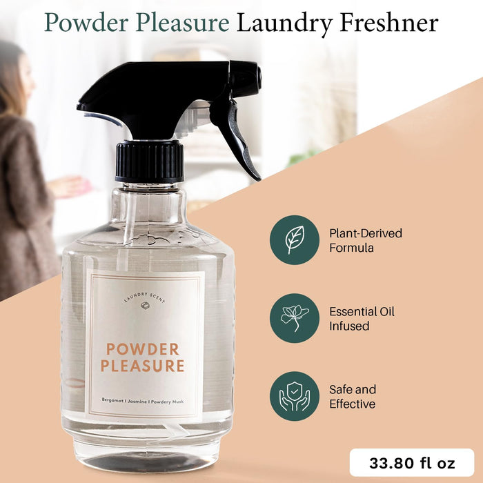 Freshener Fabric Spray 33.8 oz Powder Pleasure