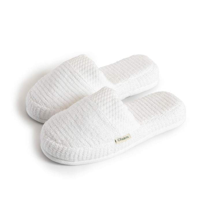 Eva Unisex Indoor House Slippers White