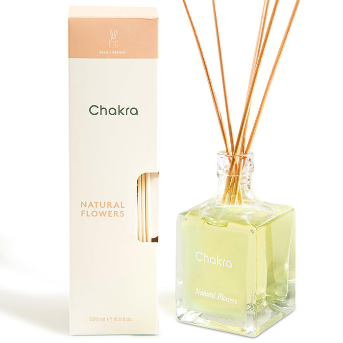 Reed Diffuser Set 8.4 oz Natural Flowers
