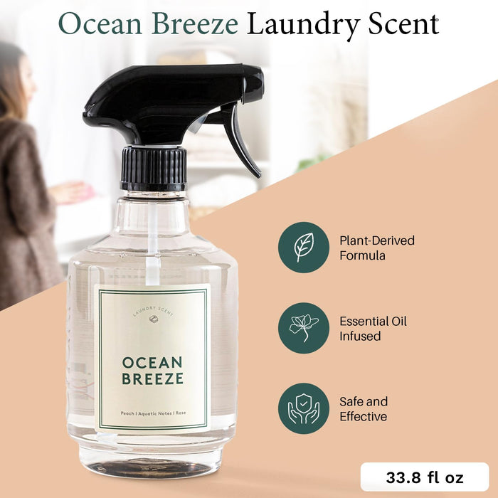 Freshener Fabric Spray 33.8 oz Ocean Breeze