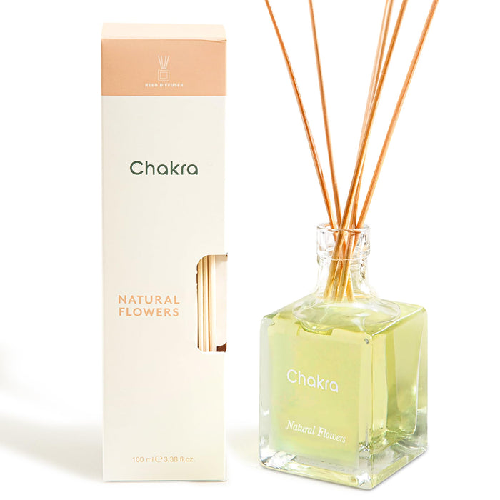 Reed Diffuser Set 3.04 oz Natural Flowers