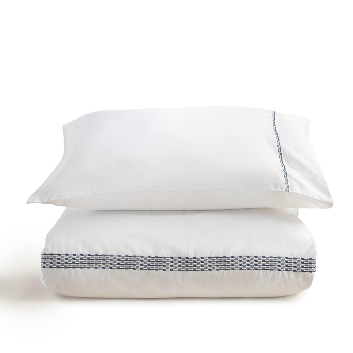 Patric Duvet Cover Set 90x92 inch White