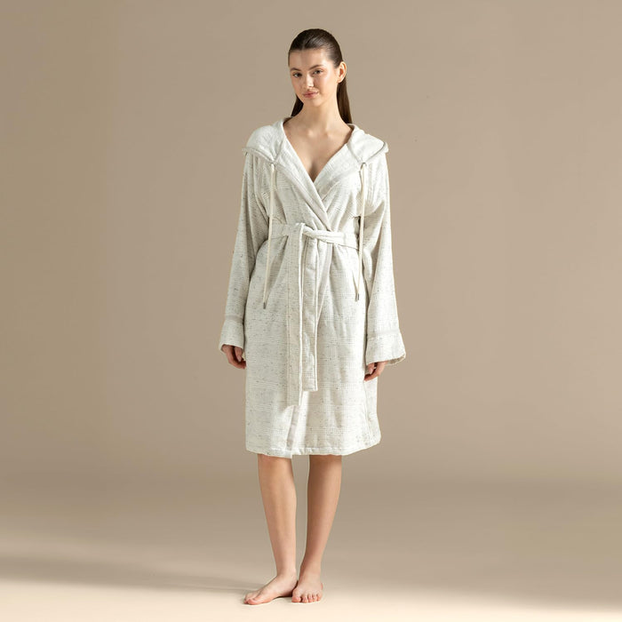Ferme Unisex Terry Cloth Bathrobe Nopeli