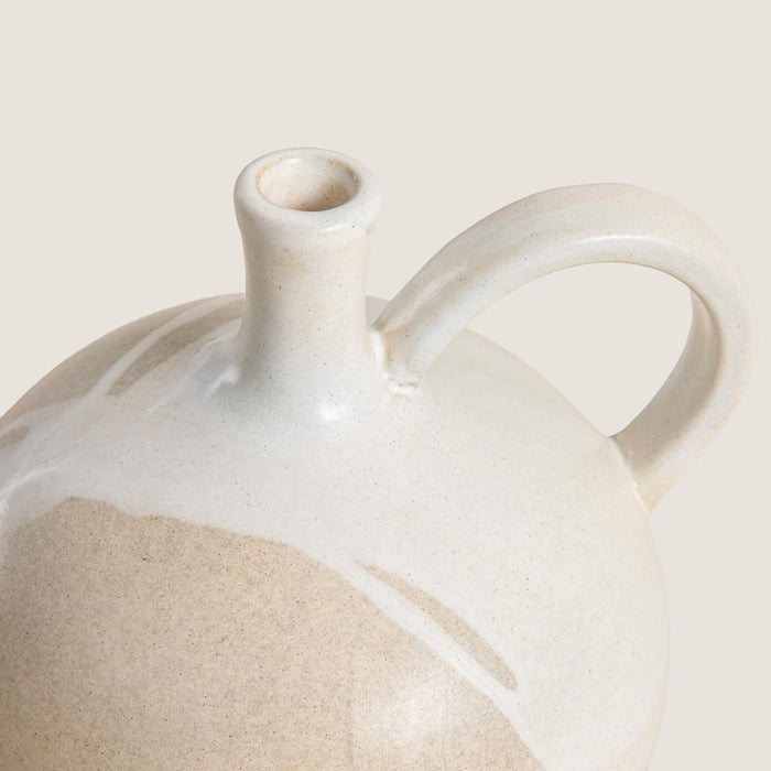 Terry Vase 8x7x7 inch Beige