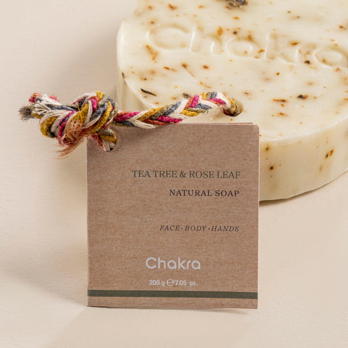 Natural Soap Bar 7.1 oz Tea Tree / Rose Petal