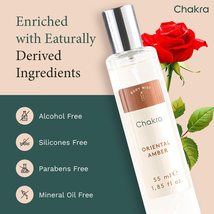 Body Spray for Women 1.85 oz Oriental Amber