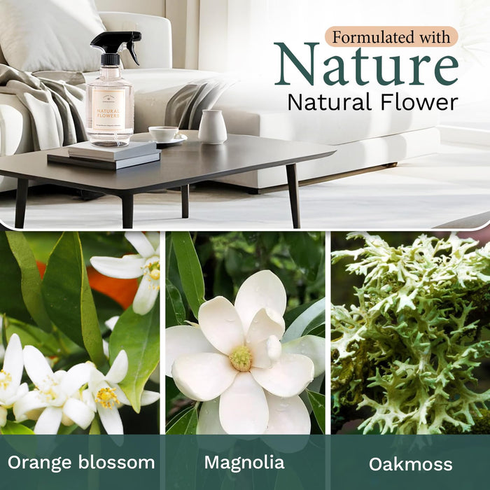 Air Freshener Room Spray 16.9 oz Natural Flowers