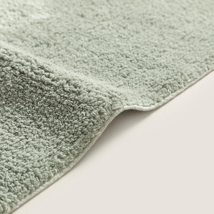Solid Bath Mat 28x51 inch Smoke Green
