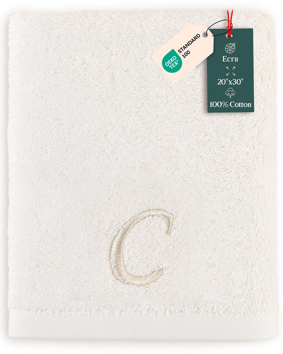Solid Hand Towel 20x30 inch (C) Ecru