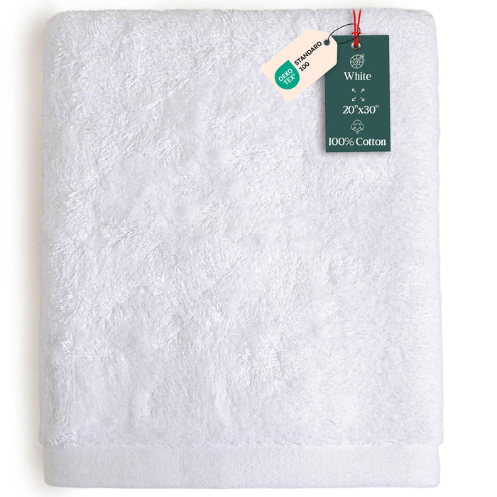 Solid Hand Towel 20x30 inch White