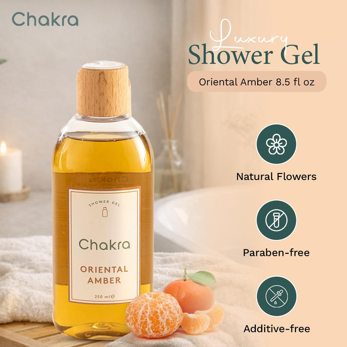 Body Wash for Women & Men 8.4 oz Oriental Amber