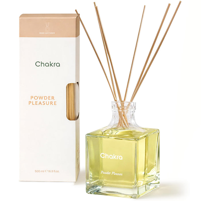 Reed Diffuser Set 16.9 oz Powder Pleasure