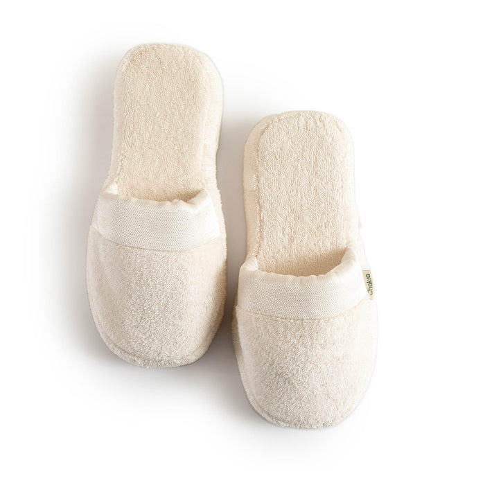 Floss Unisex Indoor House Slippers Ecru
