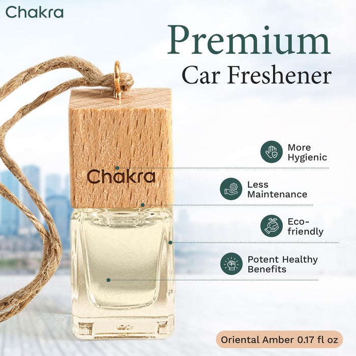 Car Air Freshener Hanging Diffuser 0.17 oz Oriental Amber