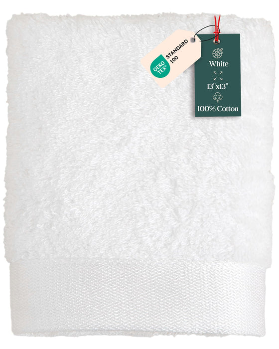 Floss Washcloth 13x13 inch White