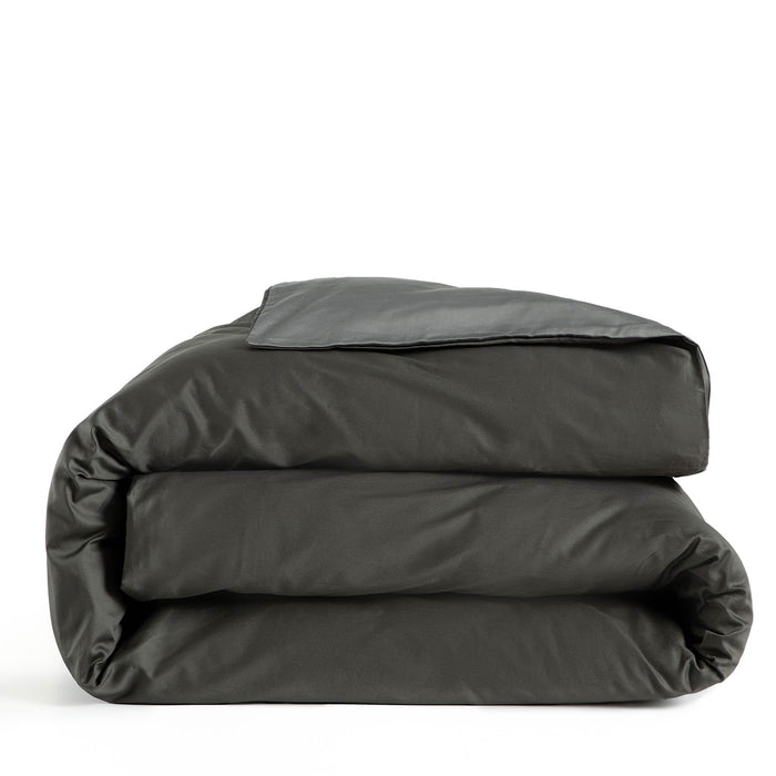 Bettie Duvet Cover Set 90x92 inch Dark Grey