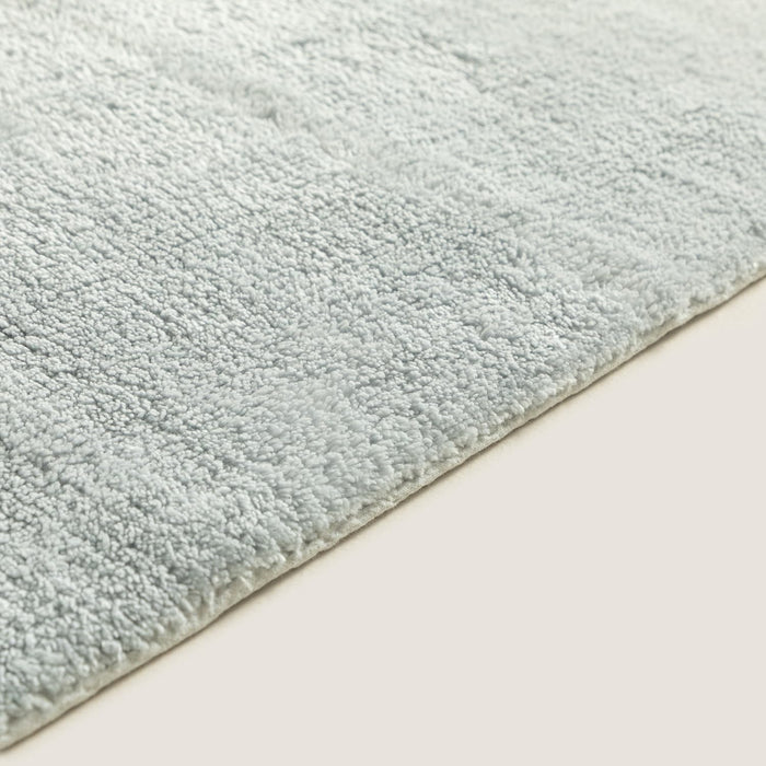 Solid Bath Mat 28x51 inch Pearl Blue