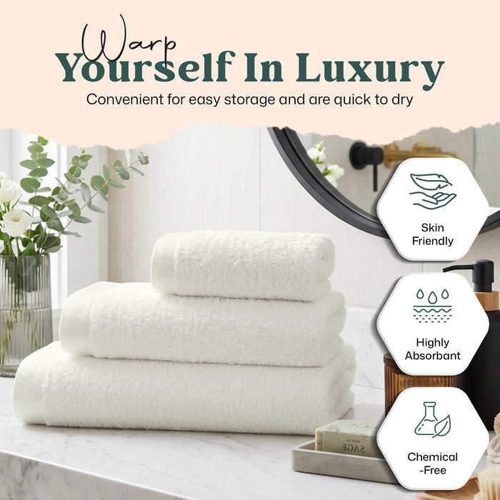Floss Bath Towel 30x56 inch Ecru