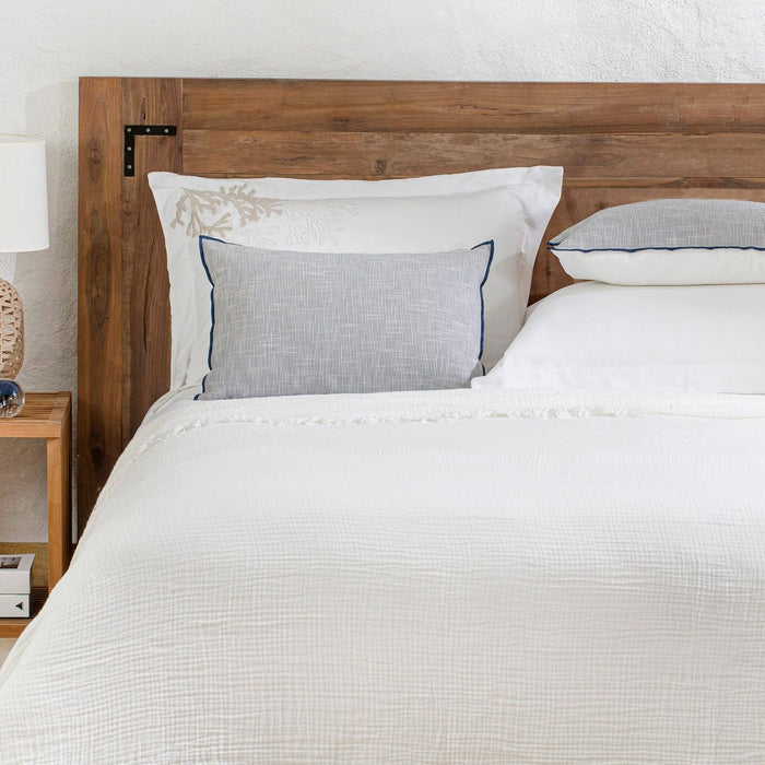 Marfa Pique Coverlet Double Size 79x87 inch White