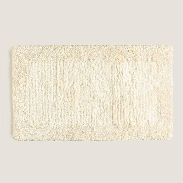Eleta Bath Mat 28x51 inch Ecru