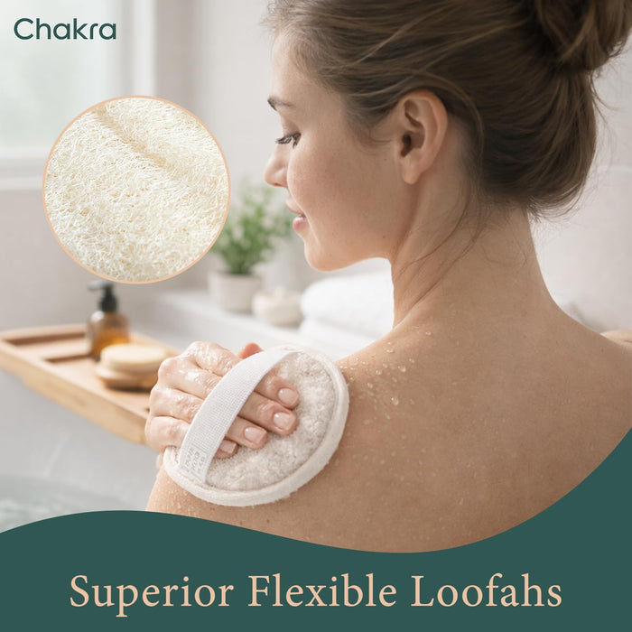 Loofah Exfoliating Loofah Pad Scrubber