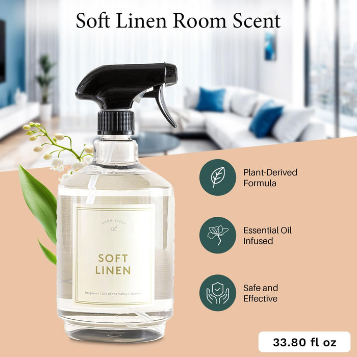 Air Freshener Room Spray 33.8 oz Soft Linen