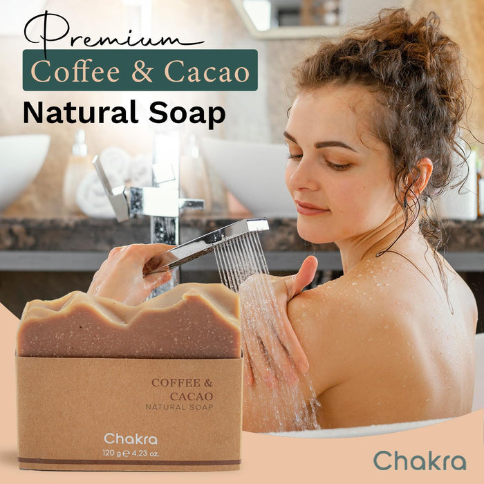Natural Soap Bar 4.2 oz Coffee / Cacao
