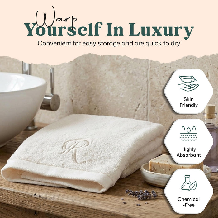 Solid Hand Towel 20x30 inch (R) Ecru
