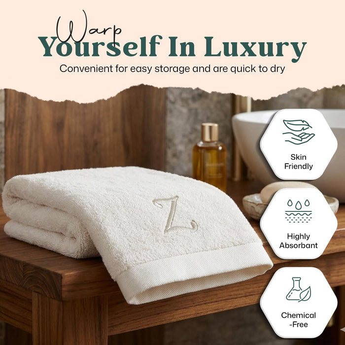 Solid Hand Towel 20x30 inch (Z) Ecru