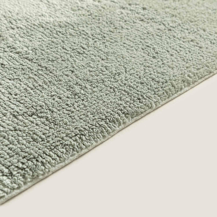 Solid Bath Mat 16x24 inch Smoke Green