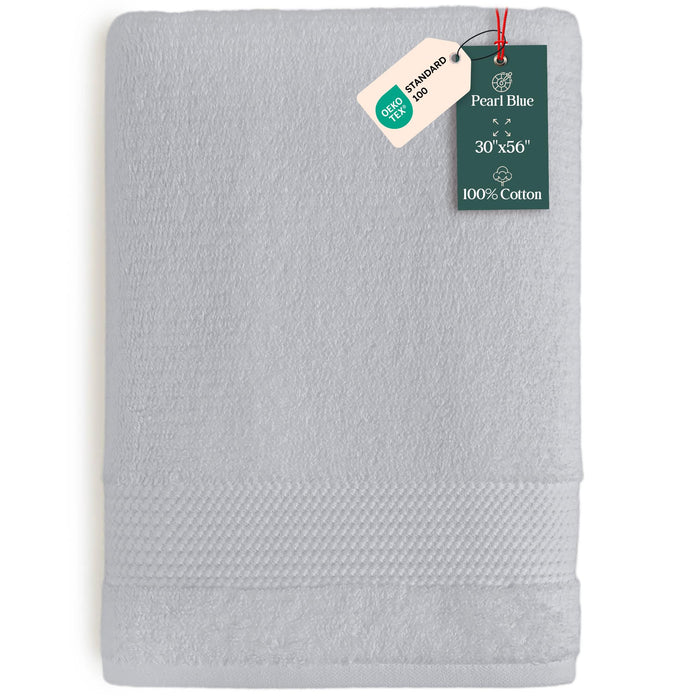 Eva Bath Towel 30x56 inch Pearl Blue
