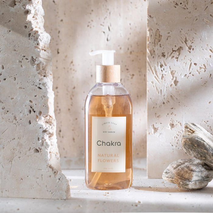 Liquid Soap 8.4 oz Natural Flowers