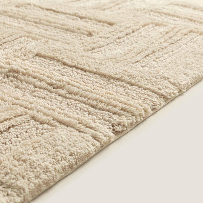 Nille Bath Mat 16x24 inch Beige