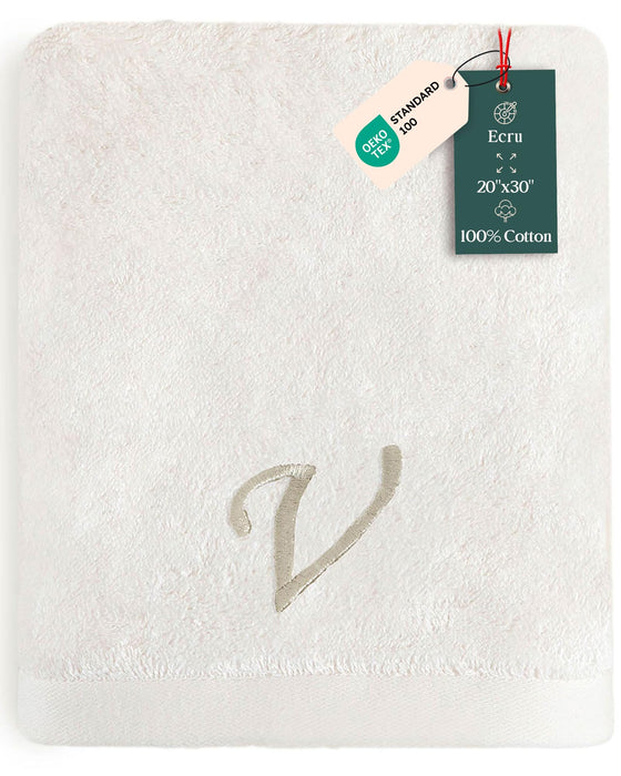 Solid Hand Towel 20x30 inch (V) Ecru