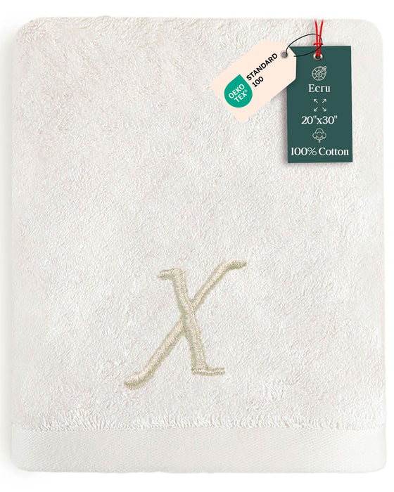 Solid Hand Towel 20x30 inch (X) Ecru