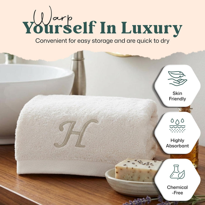 Solid Hand Towel 20x30 inch (H) Ecru