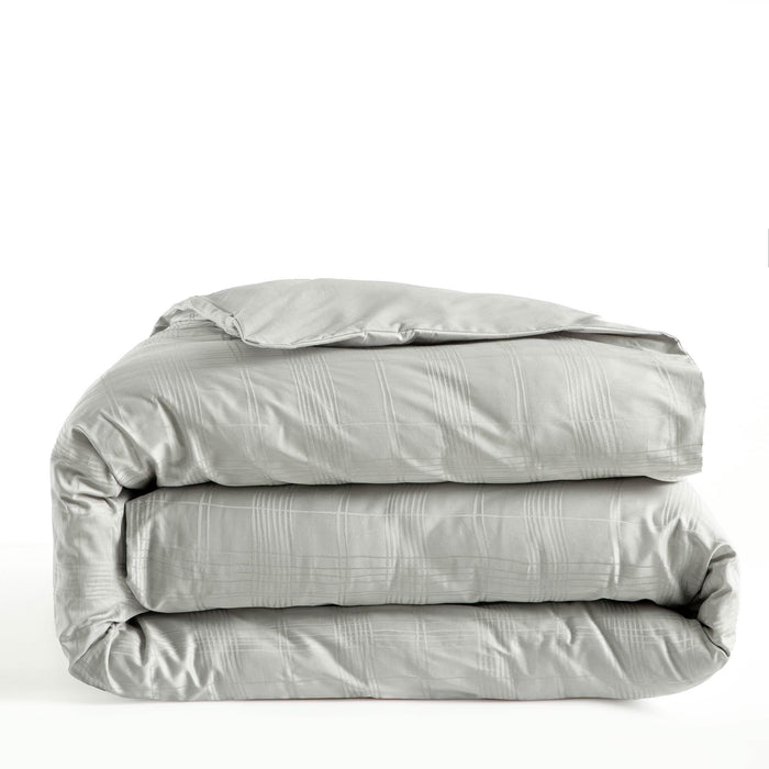 Saule Cal King Duvet Cover 106x92 inch Stone