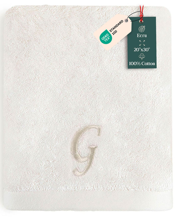 Solid Hand Towel 20x30 inch (G) Ecru
