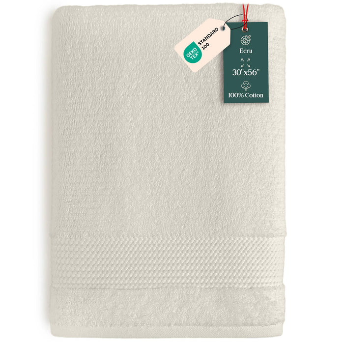 Eva Bath Towel 30x56 inch Ecru