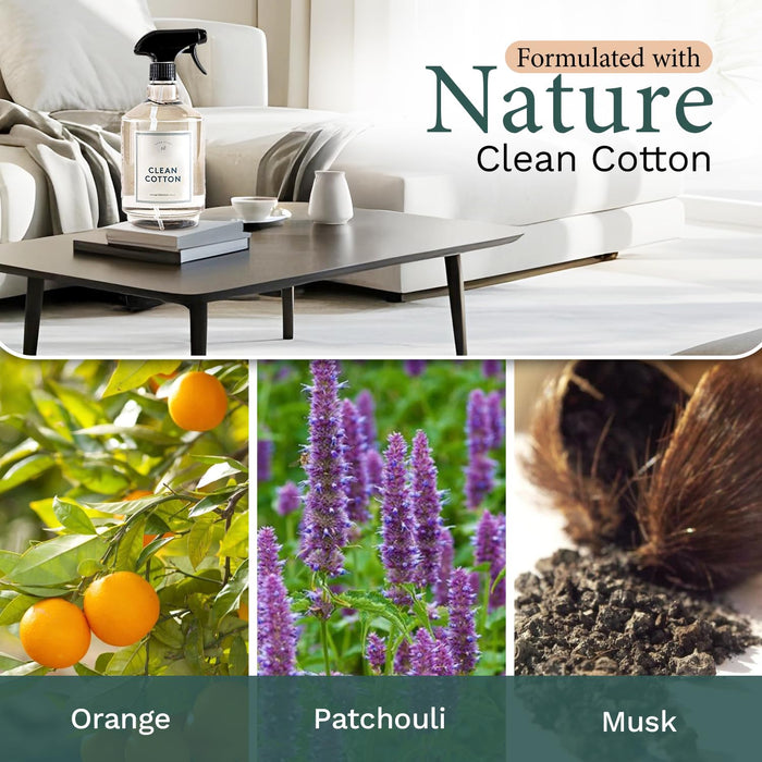 Air Freshener Room Spray 33.8 oz Clean Cotton
