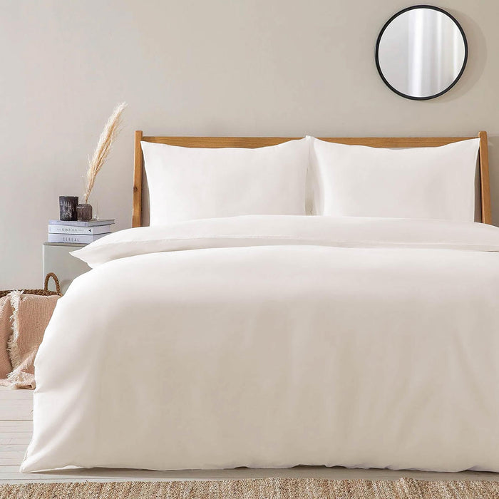 Alana King Duvet Cover 90x92 inch Ecru