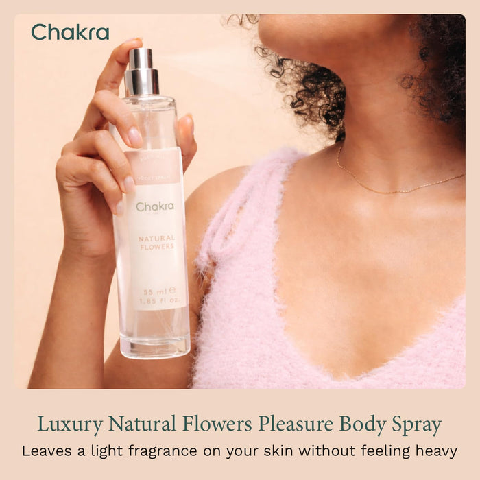 Body Spray for Women 1.85 oz Natural Flowers